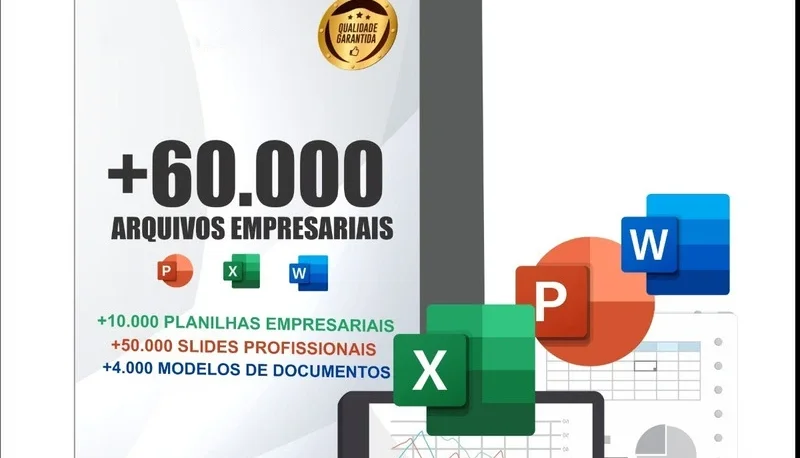 Mega Pacote de Planilhas - +60mil Arquivos EMPRESARIAIS!