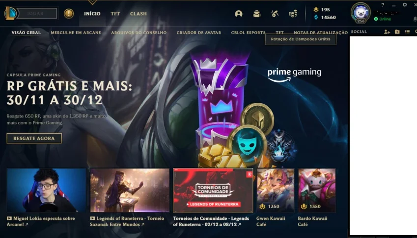 Conta platina 3 (conta da season4)