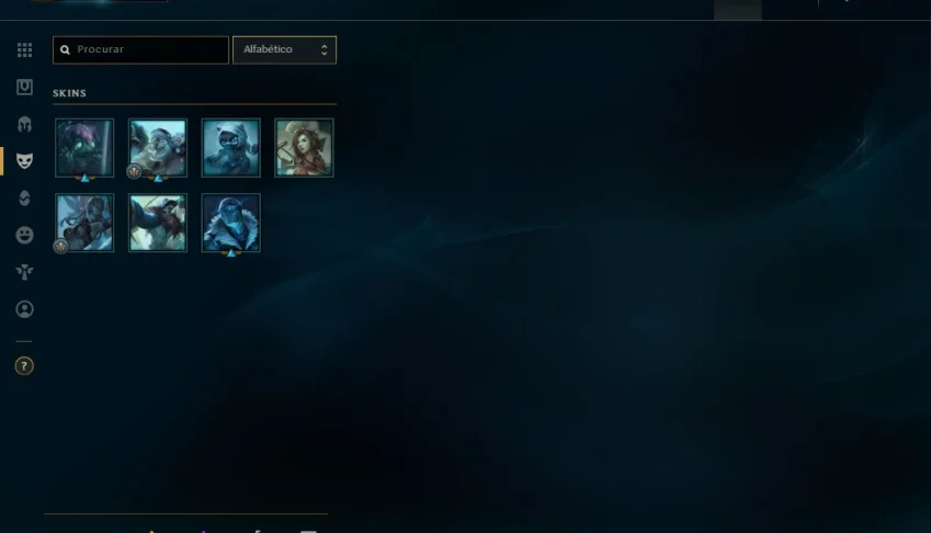 CONTA LOL LV 224 -Todos os campeões, 74k de essência
