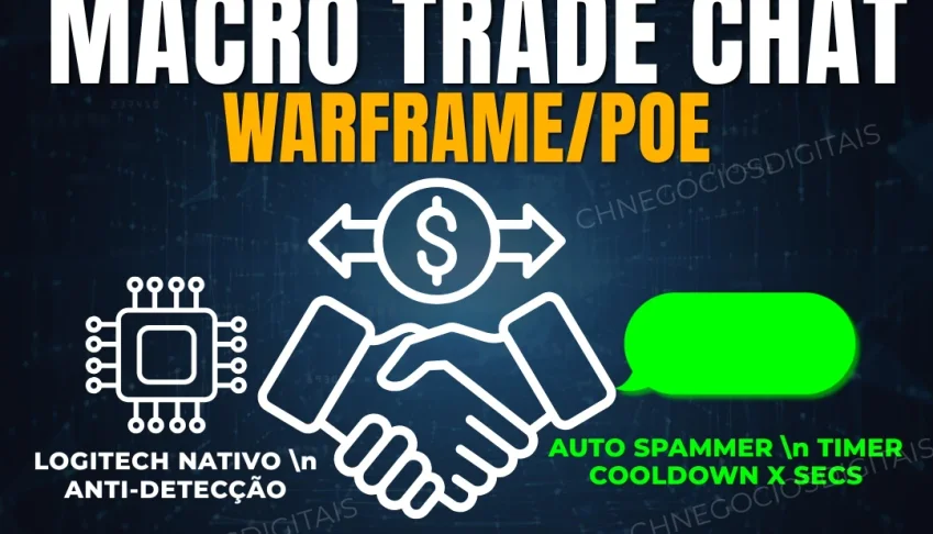Macro Chat Warframe / Path of Exile - Mercado Automático