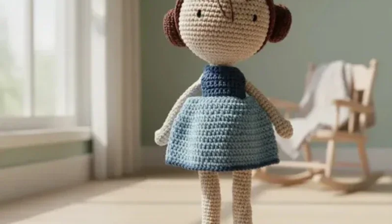 Boneca Amigurumi - Lara