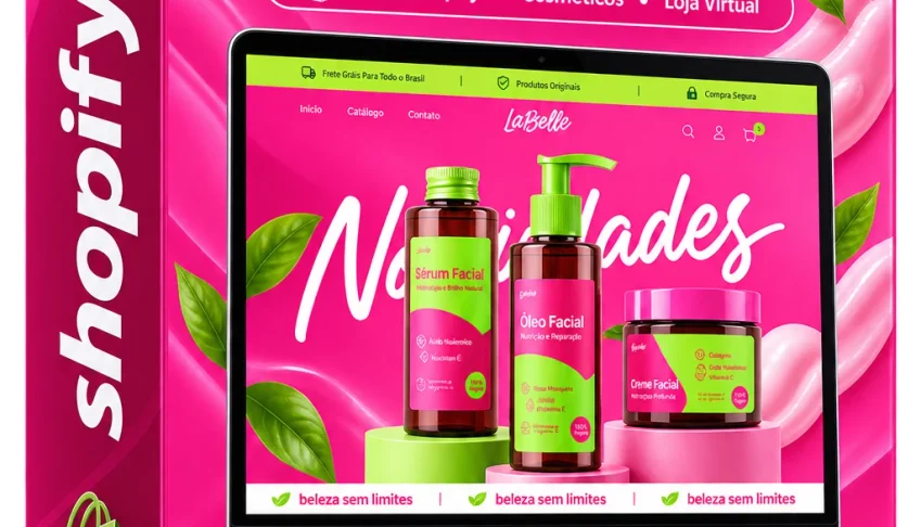 Tema Shopify Aurohra LaBelle + Chave de Ativação