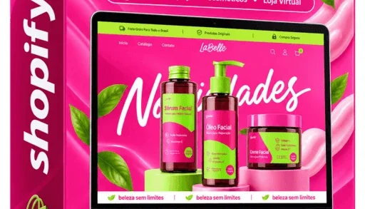 Tema Aurohra LaBelle Shopify + Chave de Ativação