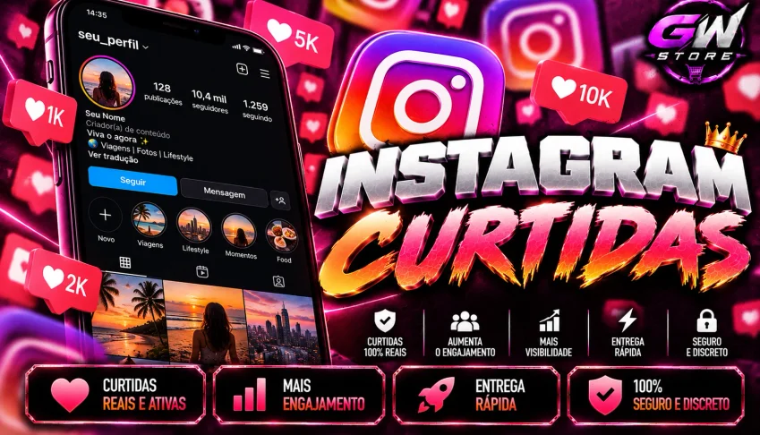 [Menor Preço] Instagram Curtidas - Curtidas Brasileiras