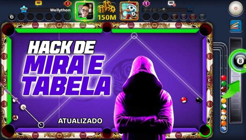 Hack 8 ball Pool Mira Infinita + Tabela [ATUALIZADO]