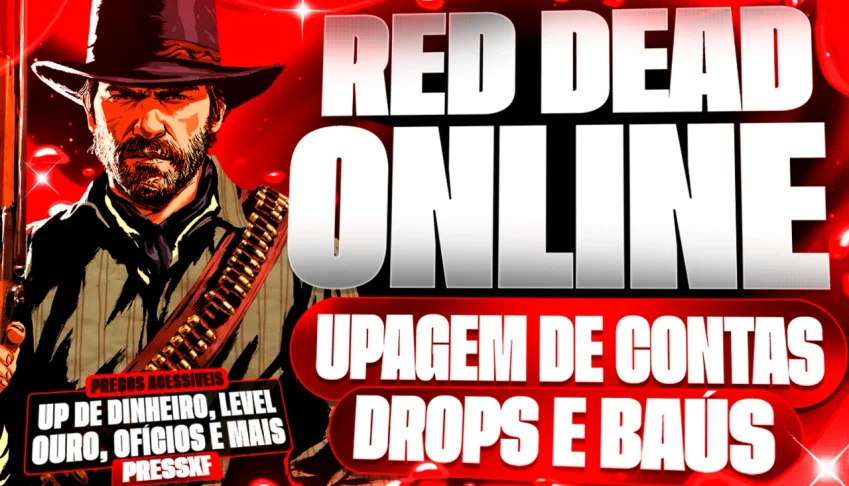 UP DE CONTAS RED DEAD REDEMPTION 2 ONLINE + PROMOÇÃO - [PC]