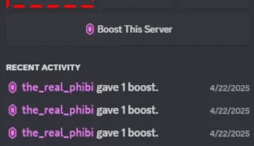 Servidor Discord com TAG