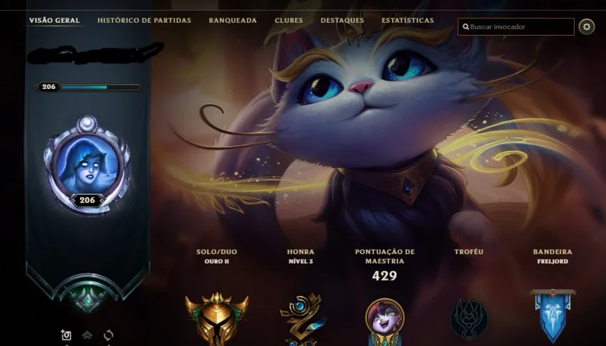 CONTA DE LOL 160 SKINS TODOS OS CHAMP.