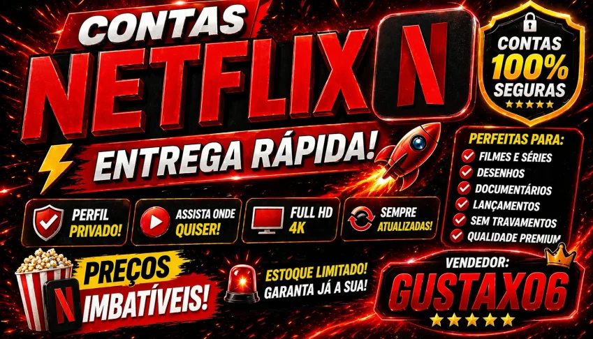 Netflix 4K - 30 DIAS [Privada Só Sua] Entrega Imediata