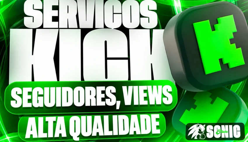 🟢 Kick | Seguidores + Espectadores 1h + Views em Clipes