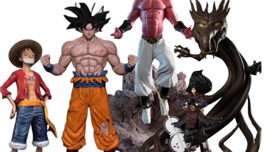 Pacote de ARQUIVO STL - Tema de ANIMES