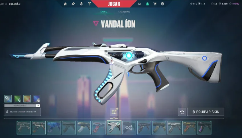 conta valorant level 610