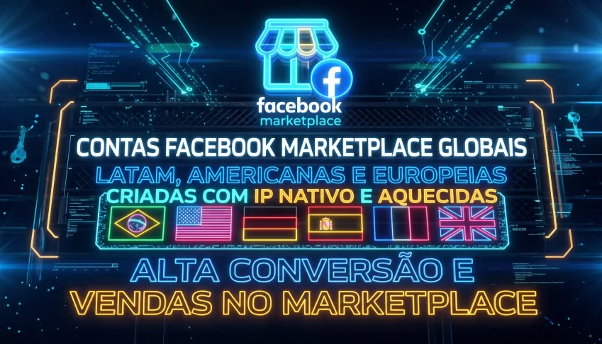 🔥 Contas Do Facebook Com Marketplace Ativo [Envio Rápido]