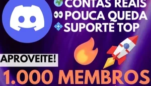 ✅ 1.000 Membros do Discord✅ - MELHOR QUALIDADE