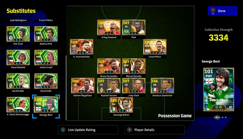 Conta eFootball Xbox / PC Microsoft - Força Coletiva 3335