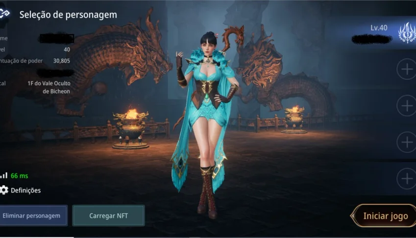 CONTA MIR4 1LVL 40 + 1 LVL 39 + 1M DRACO
