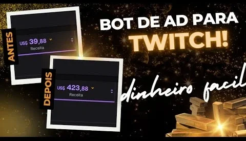 Deixo Bot rodando em MV pra gerar Receita Twitch !!!