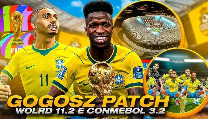 Gogosz Patch Conmebol 3.2 + World 11.2 - Promoção (2 Por 1)