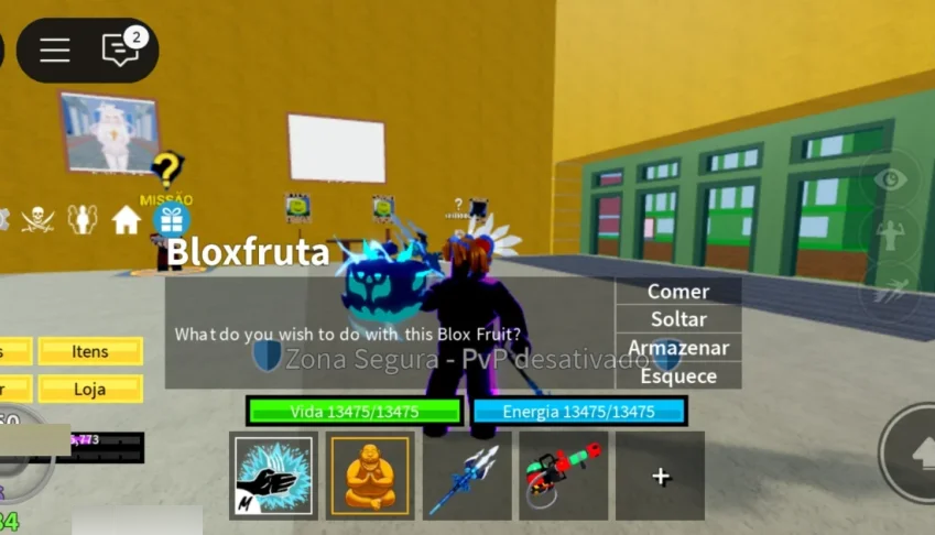 Blox fruit, vale mais do que tá anunciado
