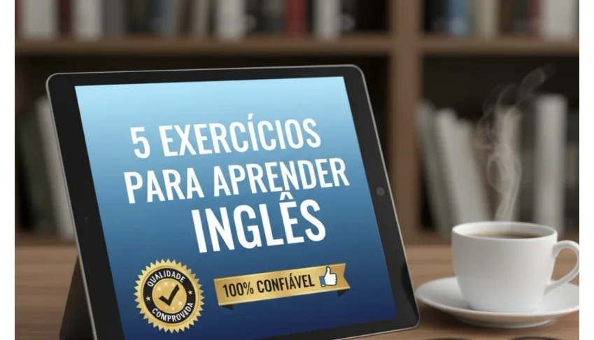 5 exercícios para aprender inglês