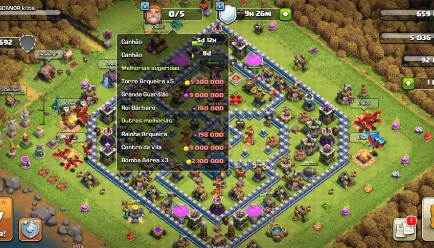 Clash off clans cv 12