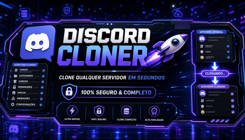 Cloner Discord 🚀 - (clona qualquer servidor)