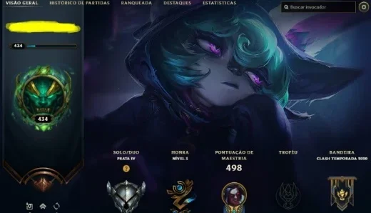 Conta league of legends