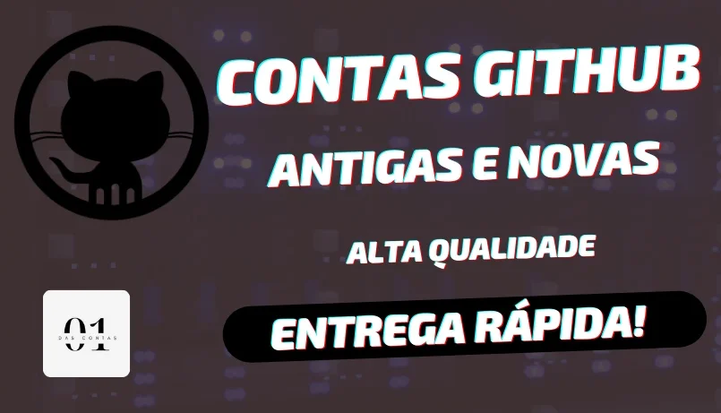 CONTAS GITHUB NOVAS [ALTA QUALIDADE] + EMAIL INCLUSO