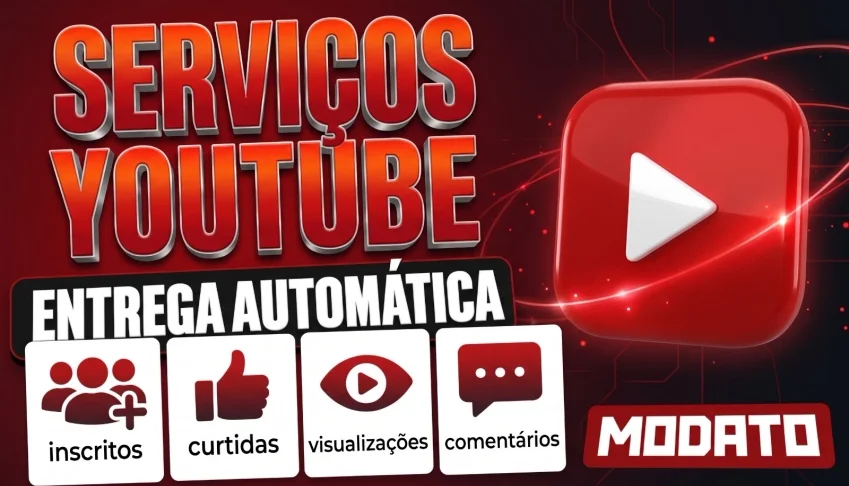 [Modato] Up Youtube | Seguidores + Curtidas + Visualizações