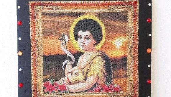 Quadrinho de Tecido - São João