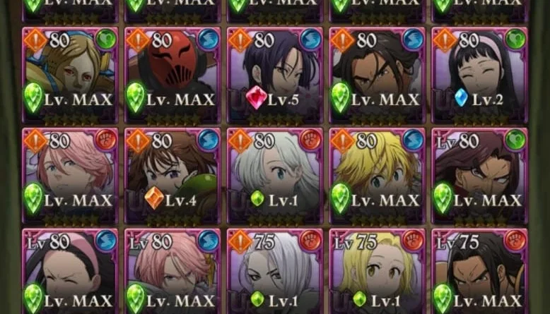 NANATSU NO TAIZAI --END GAME ACC-- >> 5,5kk++ CC<< {  JP }