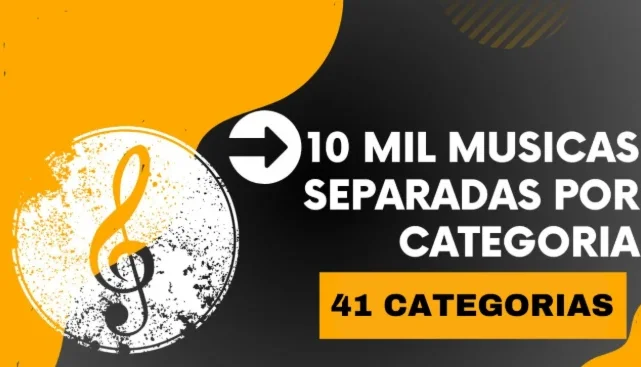 10 MIL musicas separadas por categoria