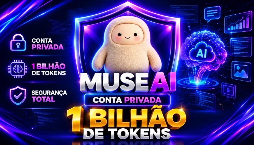 Muse AI - Conta Privada 1B Tokens