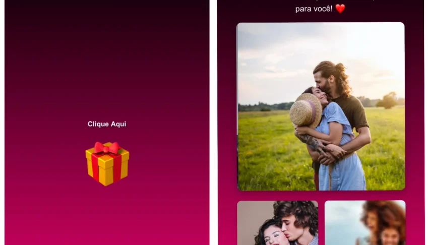 Script html - site para casal com fotos e música