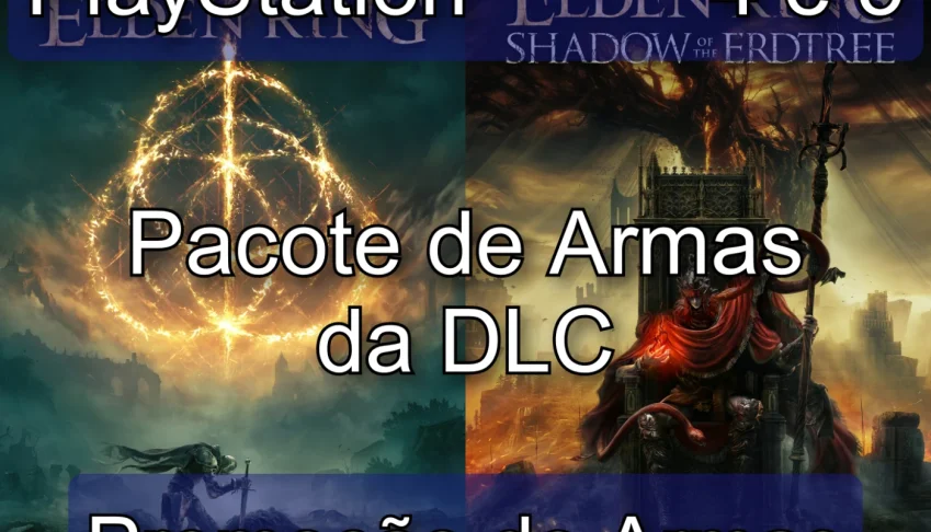 Elden Ring - Pacote de Armas DLC Sem Upar -Ps4/5