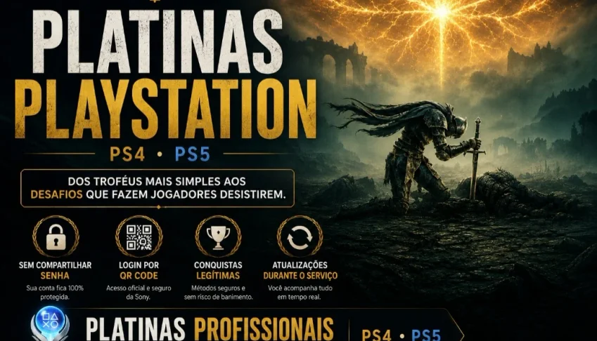 ⚔️ Platina Elden Ring (Ps5 E Ps4)