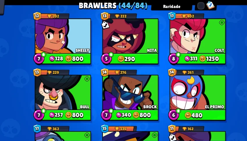 Vendo minha conta do Brawl Stars