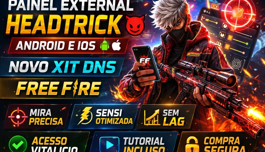 PAINEL EXTERNAL HEADTRICK ANDROID E IOS 😈 NOVO XIT DNS FREE