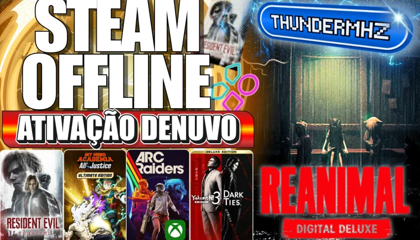 Reanimal Digital Deluxe + jogos - Steam Offline PC