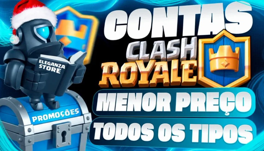 (Menor Preço) Contas De Clash Royale De Todo Tipo