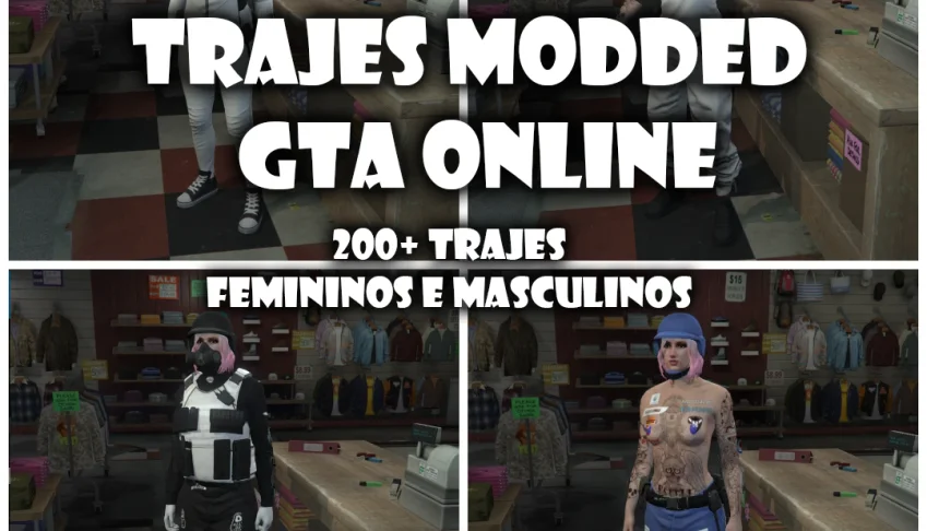 Trajes Modded Gta Online