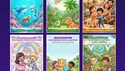 Kit 50 livros em PDF para colorir