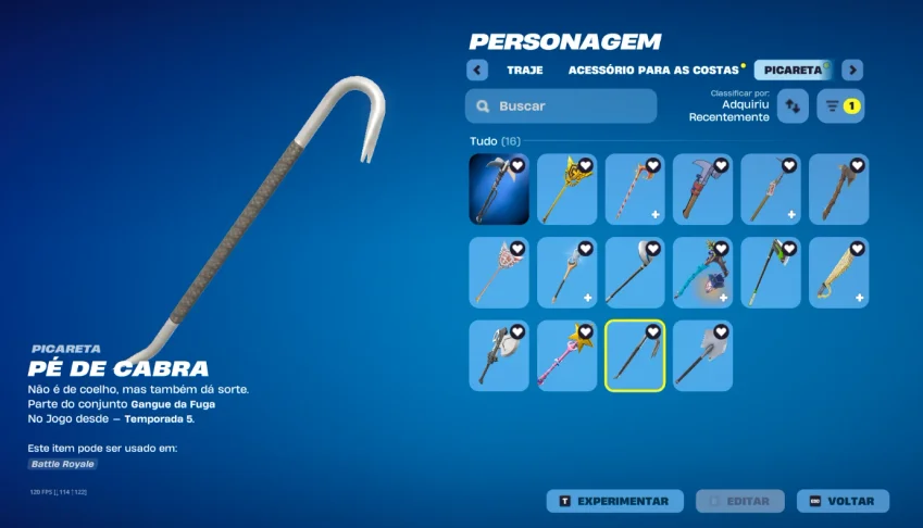 conta de fortnite og