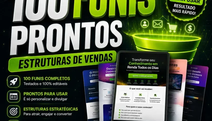 100 Funis Prontos para Typebot