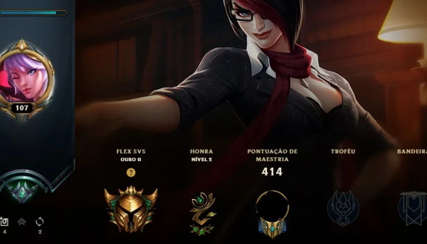 Uma incrível conta de LoL [189 Skins+ColeçãoRiot]