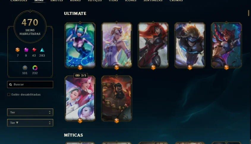 Conta Lol 470 Skins E Conta Valorant Com 3000 Reais Gastos