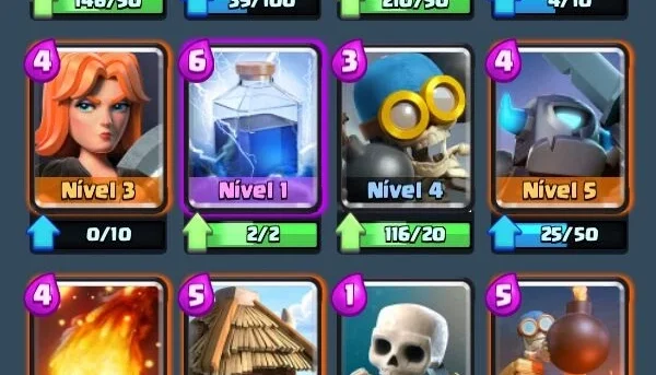 VENDO CV11 + CV9 FULL+ Royale arena 6 por apenas 500 reais