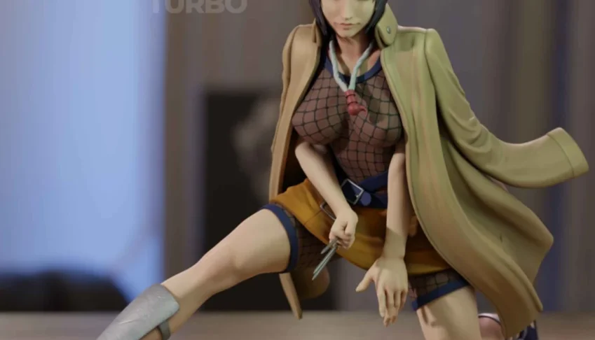 Anko Mitarashi 3D - Arquivo .Stl Para Impressão 3D