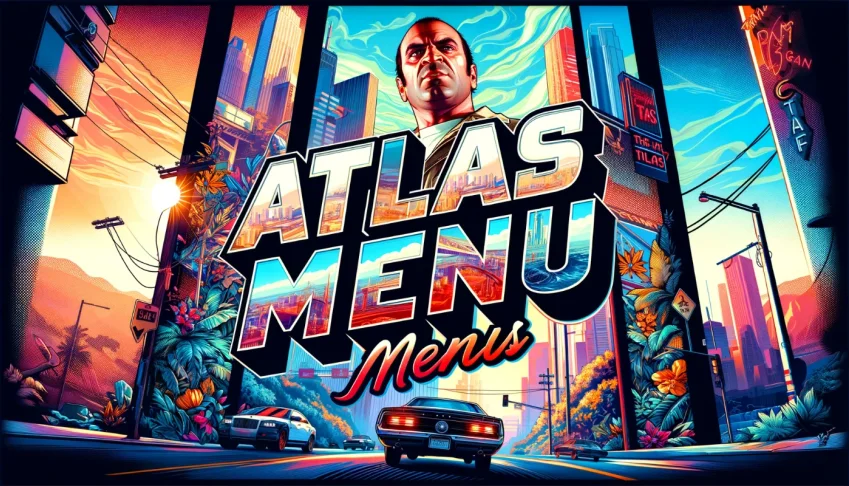 🌍 ATLAS MENU GTAV 🎮 - Conquiste o Jogo! 🚀