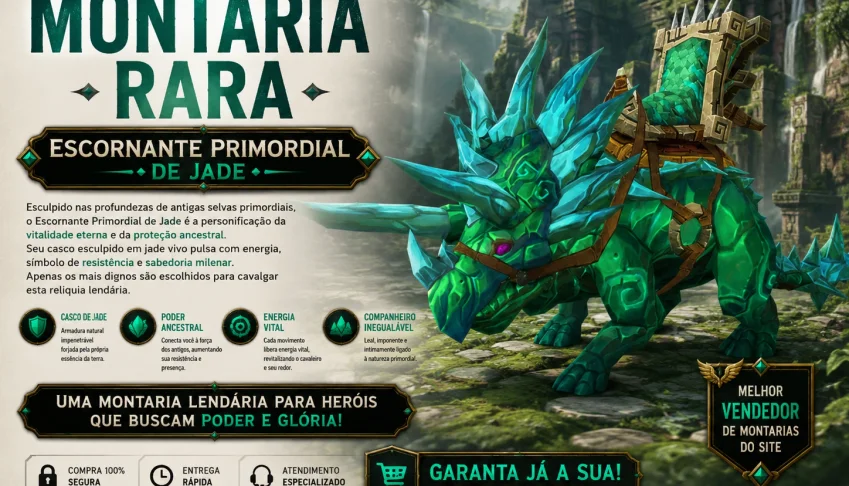 Montaria wow - Escornante Primordial de Jade